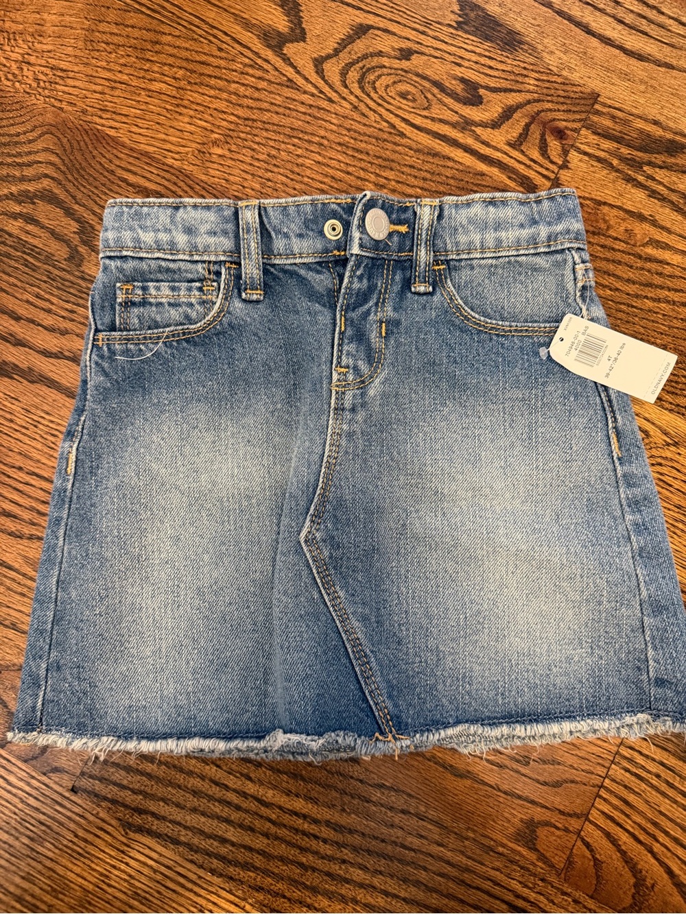 NWT! Toddler girls denim skirt